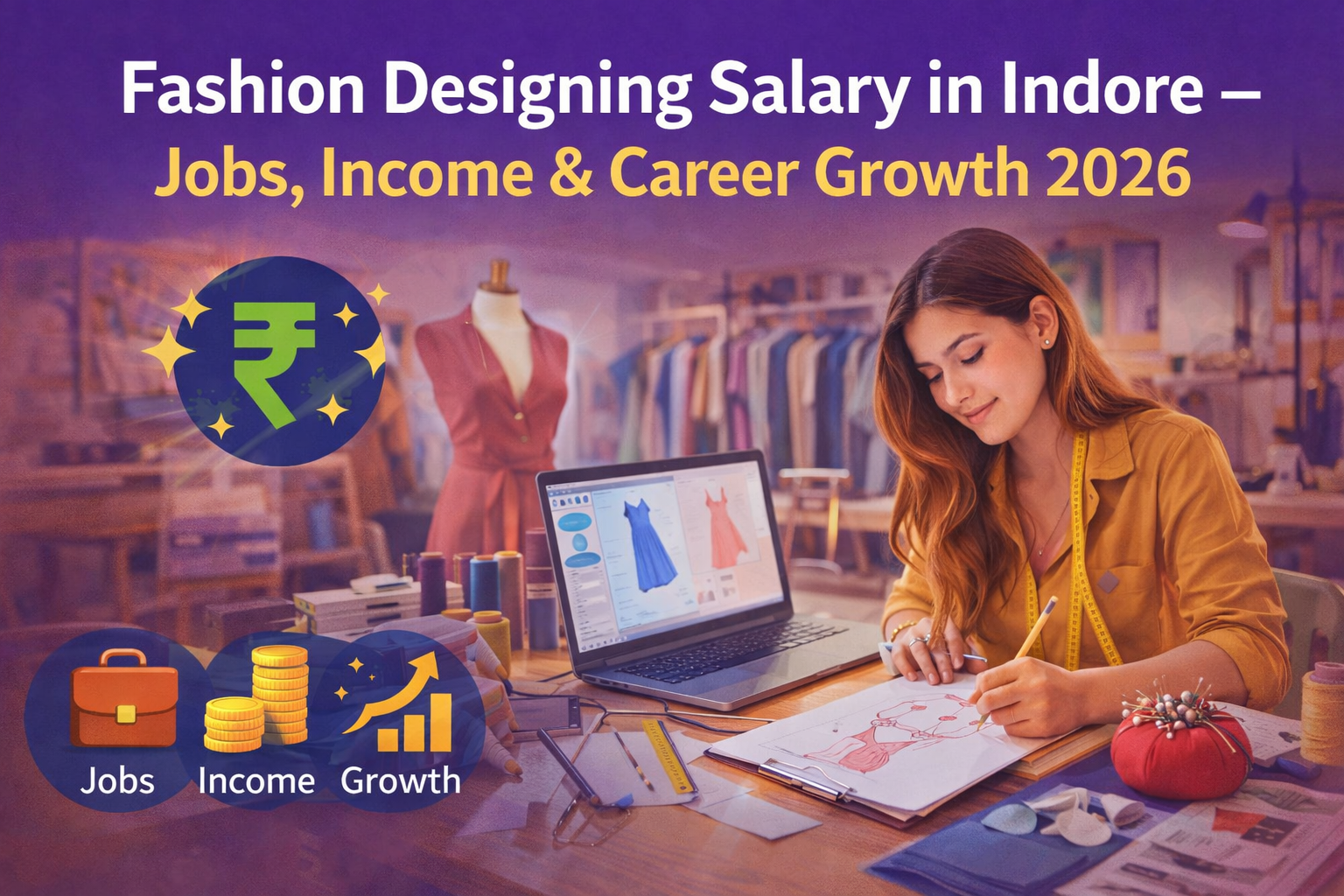 Fashion Designing Salary in Indore 2026 – Jobs Income Career Growth